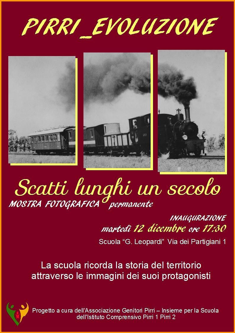 “Pirri_Evoluzione, scatti lunghi un secolo” oggi l’inaugurazione della mostra