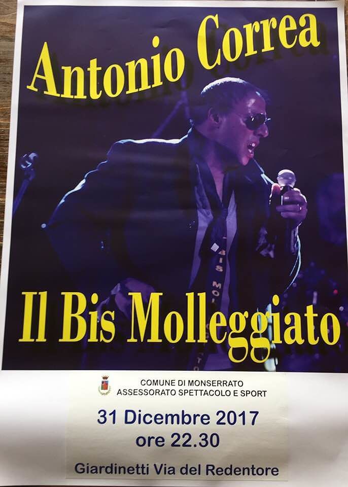 Monserrato, Capodanno in piazza con il Bis Molleggiato e i fuochi d’artificio