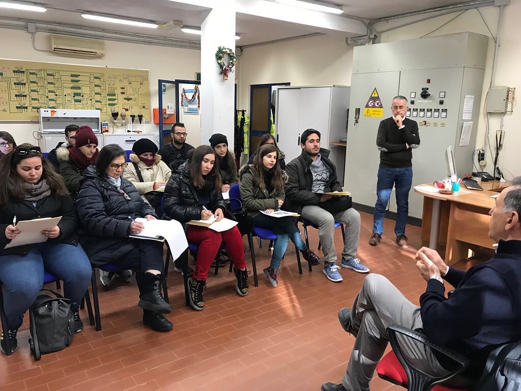 Cagliari, studenti di chimica in visita al potabilizzatore di San Michele