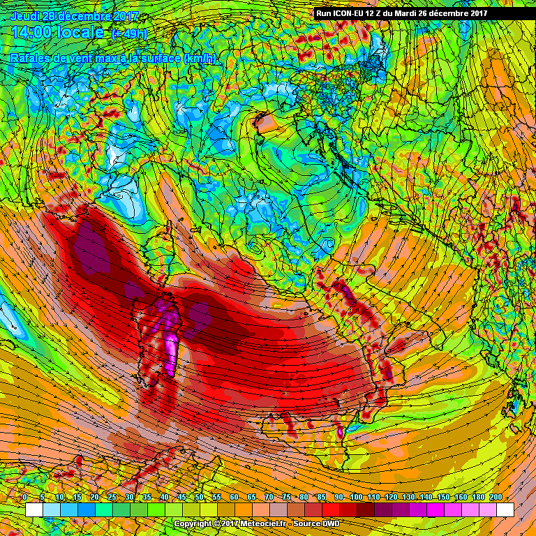 Meteo, piogge e raffiche di vento sulla Sardegna
