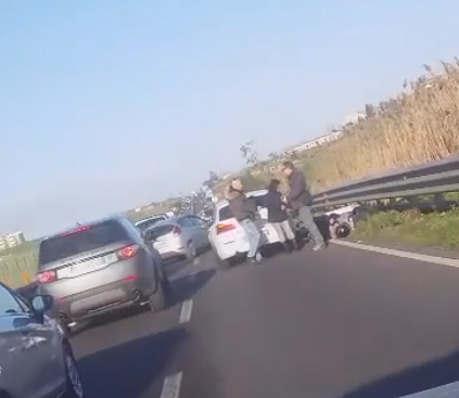 Incidente stradale vicino all’ex inceneritore: traffico in tilt