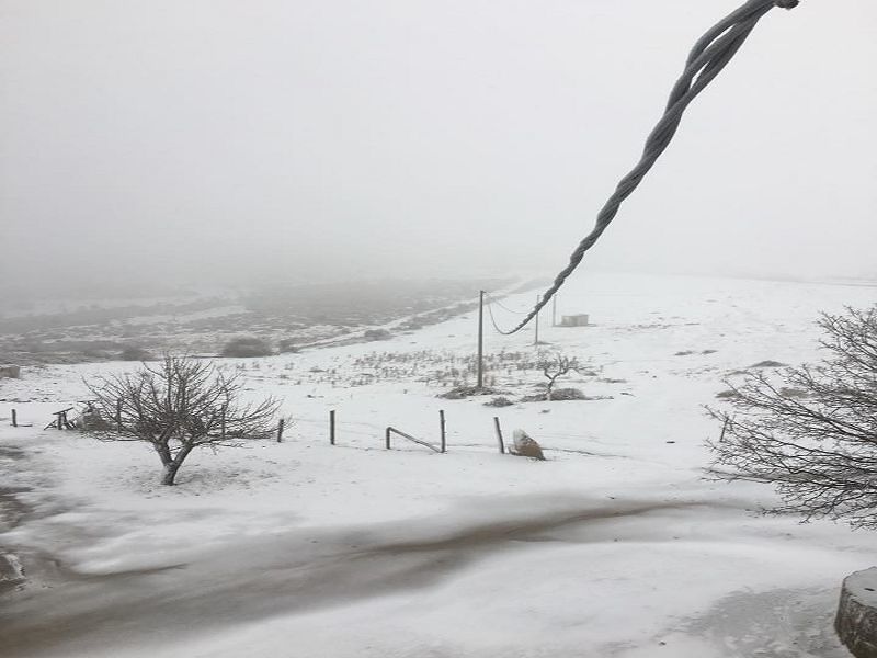 Ondata di gelo siberiano e neve, sulla Sardegna è di nuovo allerta meteo