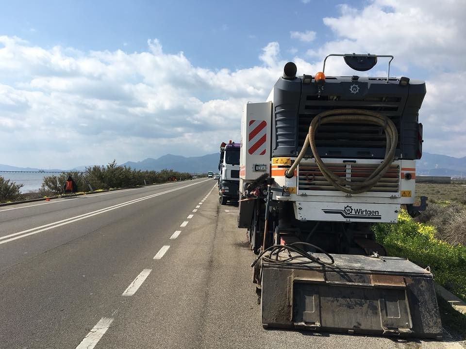E asfalto fu: da Cagliari a Capoterra finalmente la bitumazione della Sulcitana