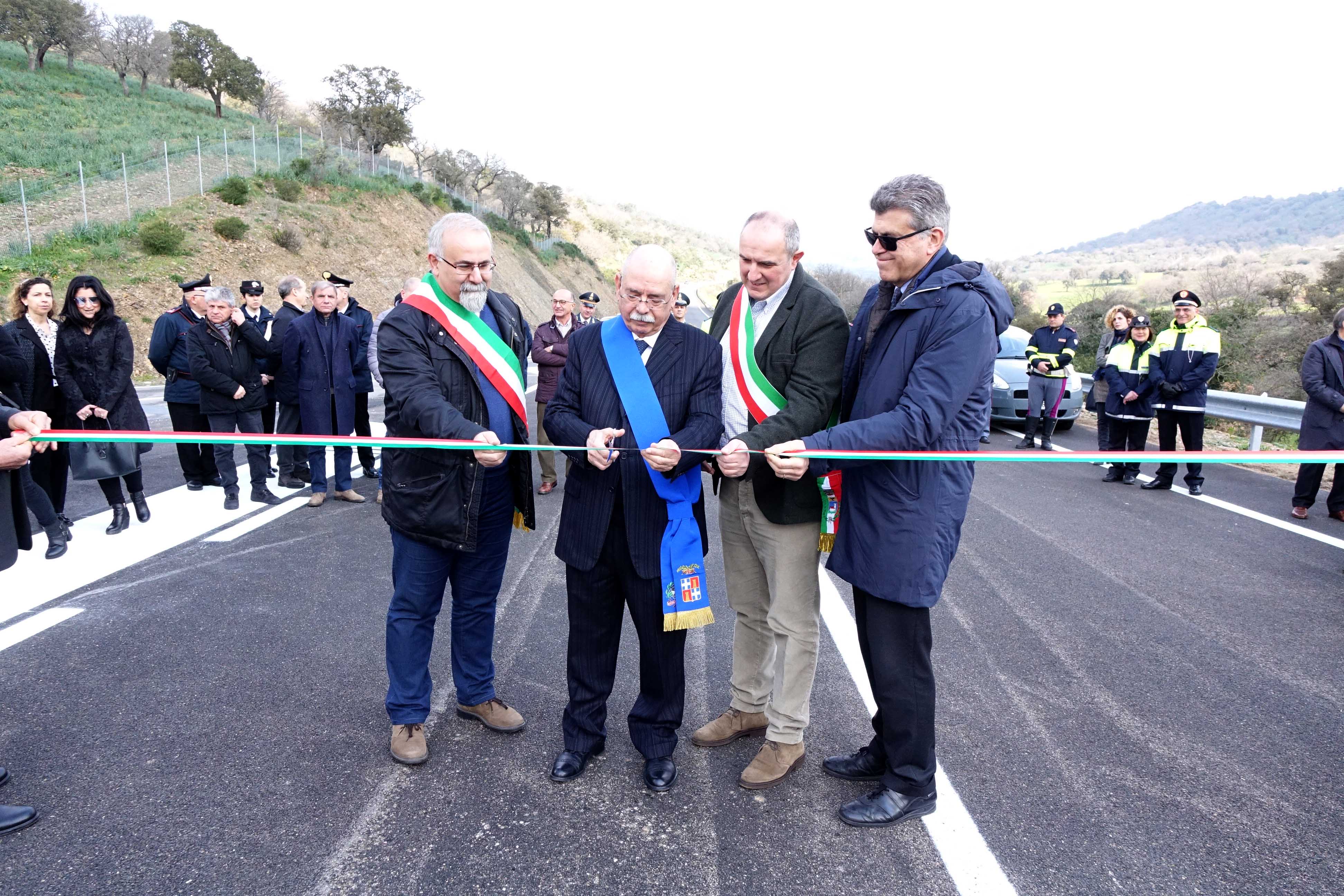 Sardegna, inaugurato il secondo lotto della Ozieri-Pattada