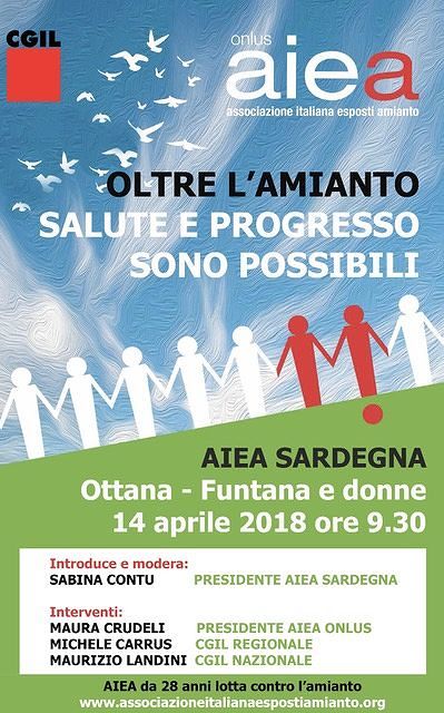Amianto a Ottana, è battaglia di Cgil e Aiea: “Subito tavolo prefettizio nazionale”
