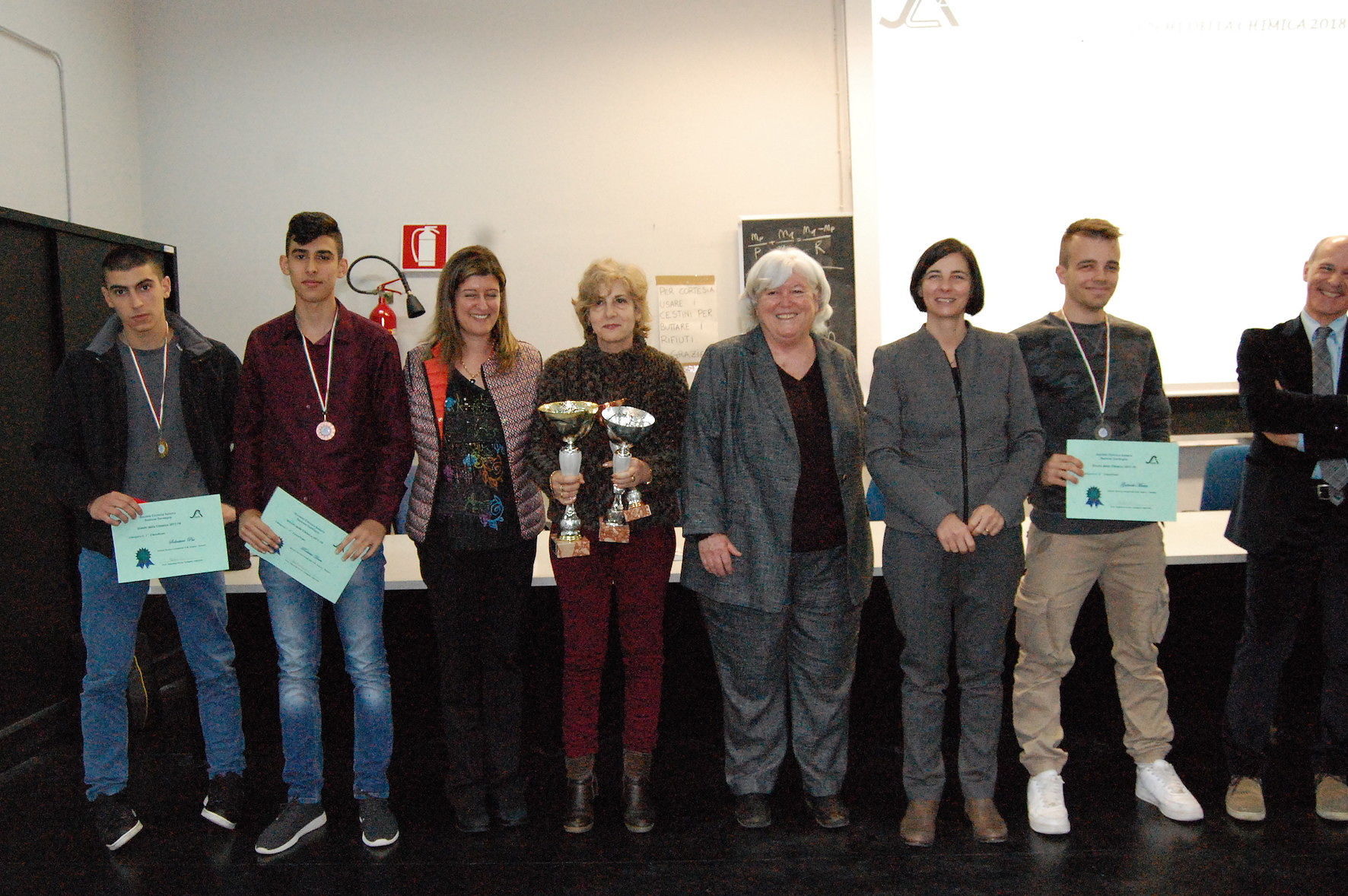 Giochi della chimica a Monserrato: premiati tre studenti, ecco i vincitori