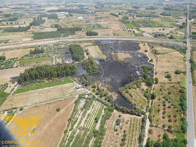 Pomeriggio di fuoco a Illorai, Iglesias, Terralba e Sarroch