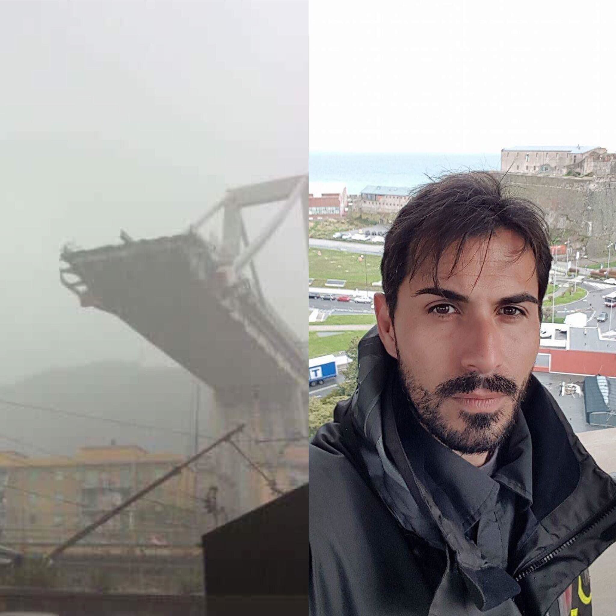 Genova, l’ex portiere del Cagliari salvo dopo il volo dal ponte crollato: “Vivo per miracolo”