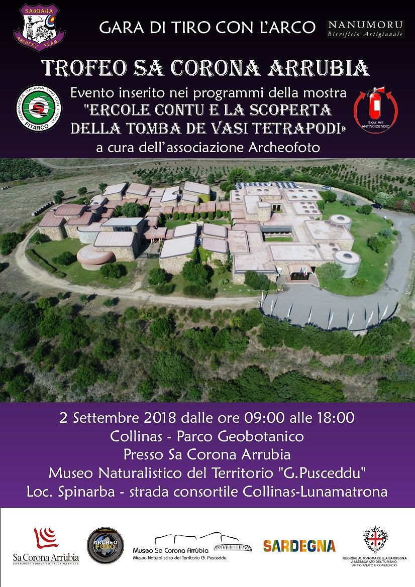 “Trofeo Sa Corona Arrùbia”, domenica 2 settembre la gara di tiro con l’arco