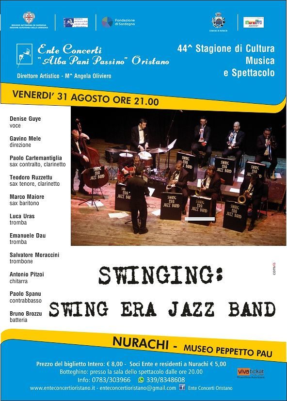 Swing Era Jazz Band in concerto a Nurachi