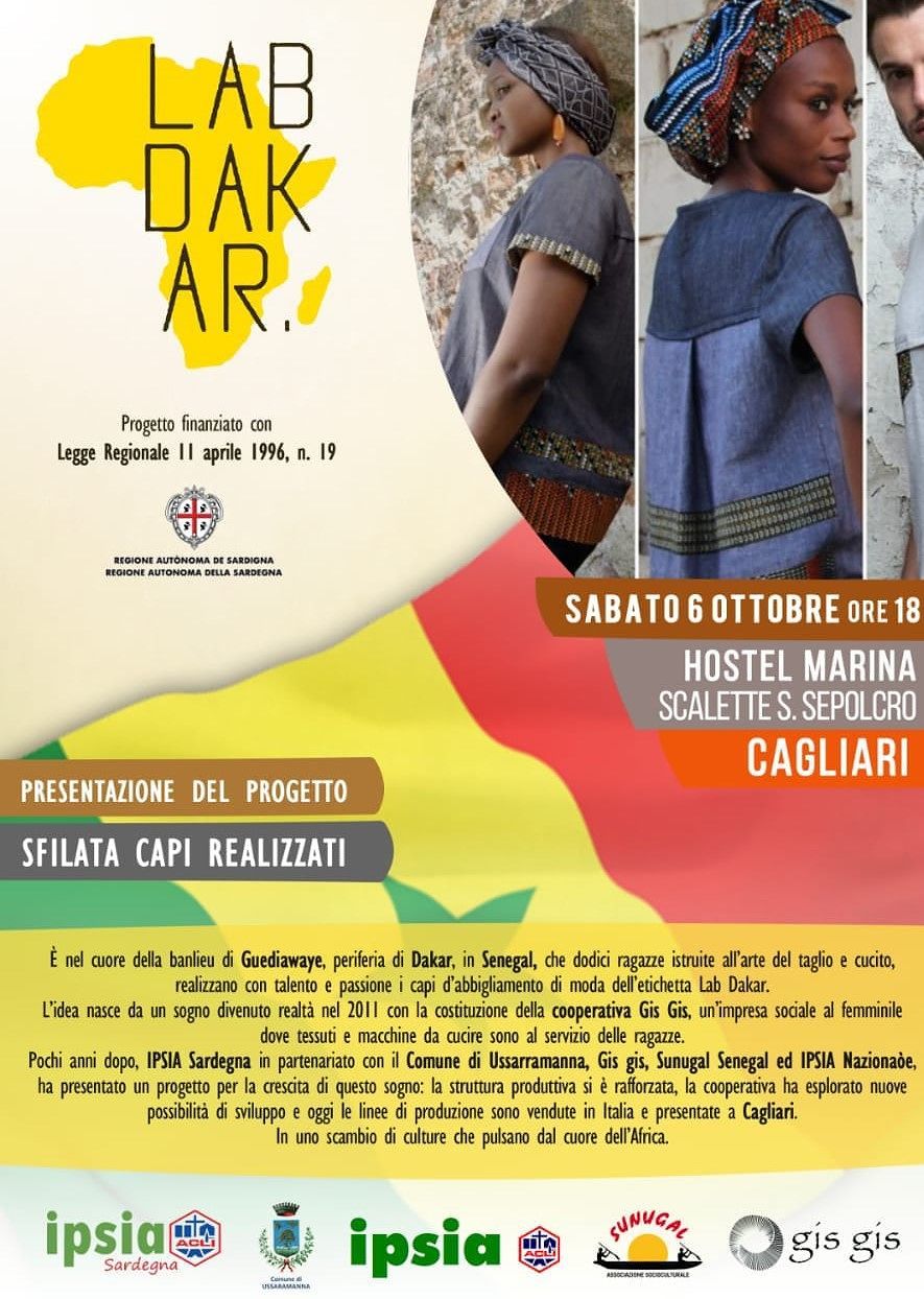 Le creazioni delle donne senegalesi di Lab Dakar sabato in passerella a Cagliari
