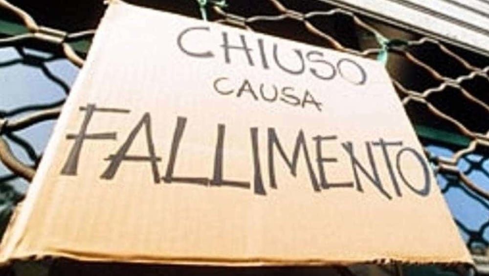 Aumentano i fallimenti in Sardegna: netto peggioramento del quadro generale tra il 2008 e il 2017