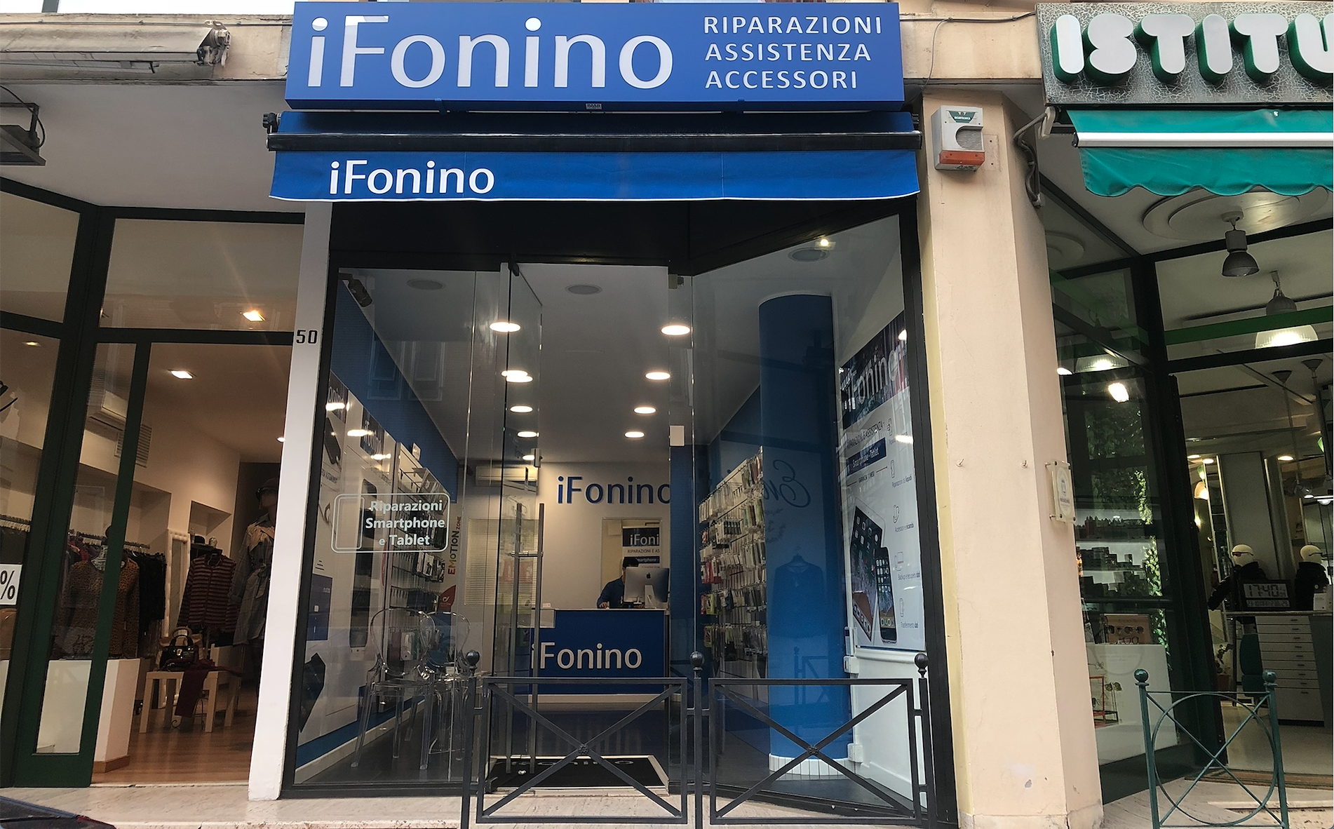 Cagliari, apre il secondo Centro Assistenza iFonino in via Alghero 52, store che si aggiunge a quello già aperto nel 2012 in via Giudice Mariano 62A