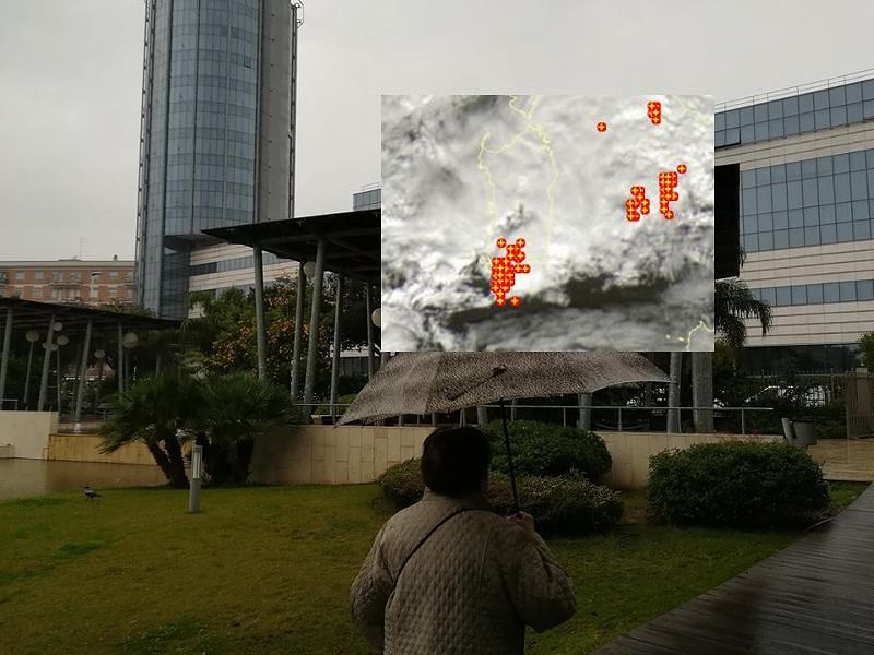 Forte maltempo su Cagliari, nubifragio in corso: “Allarme su Pirri, possibili allagamenti”