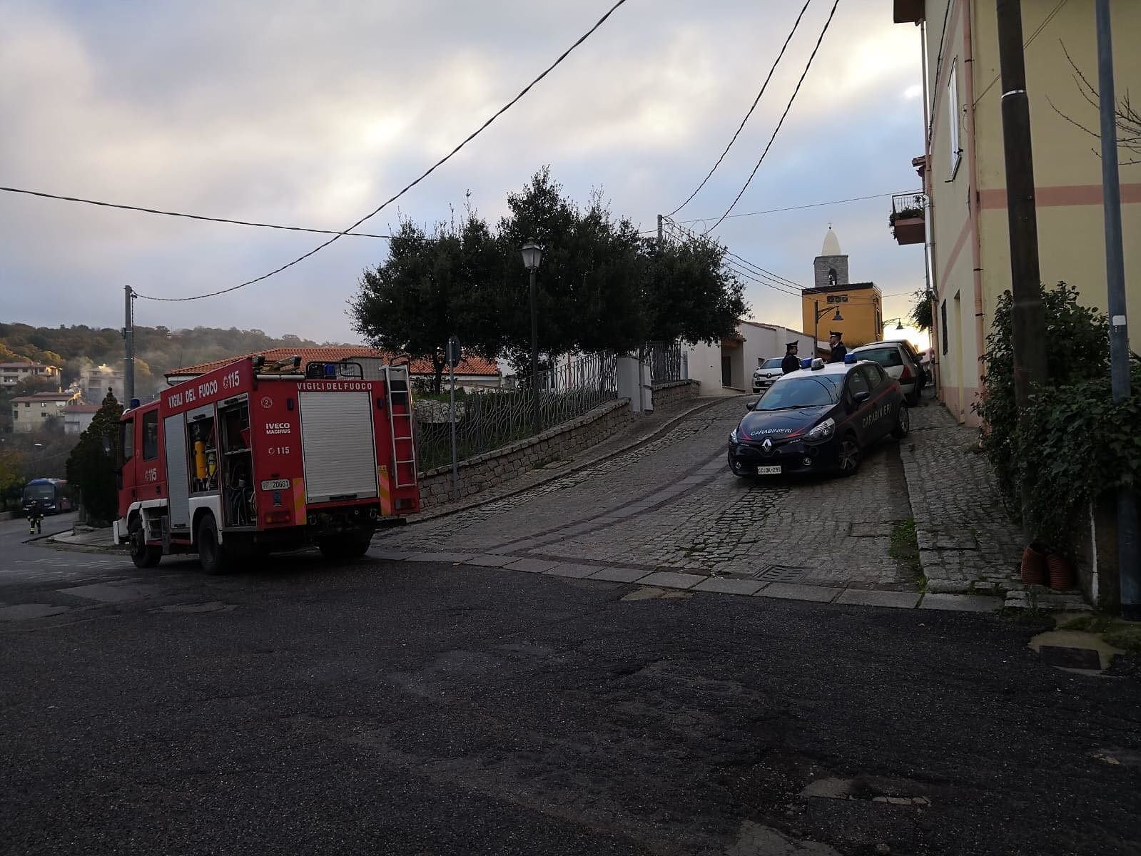 Paura a Ovodda per una fuga di gas: nessun ferito