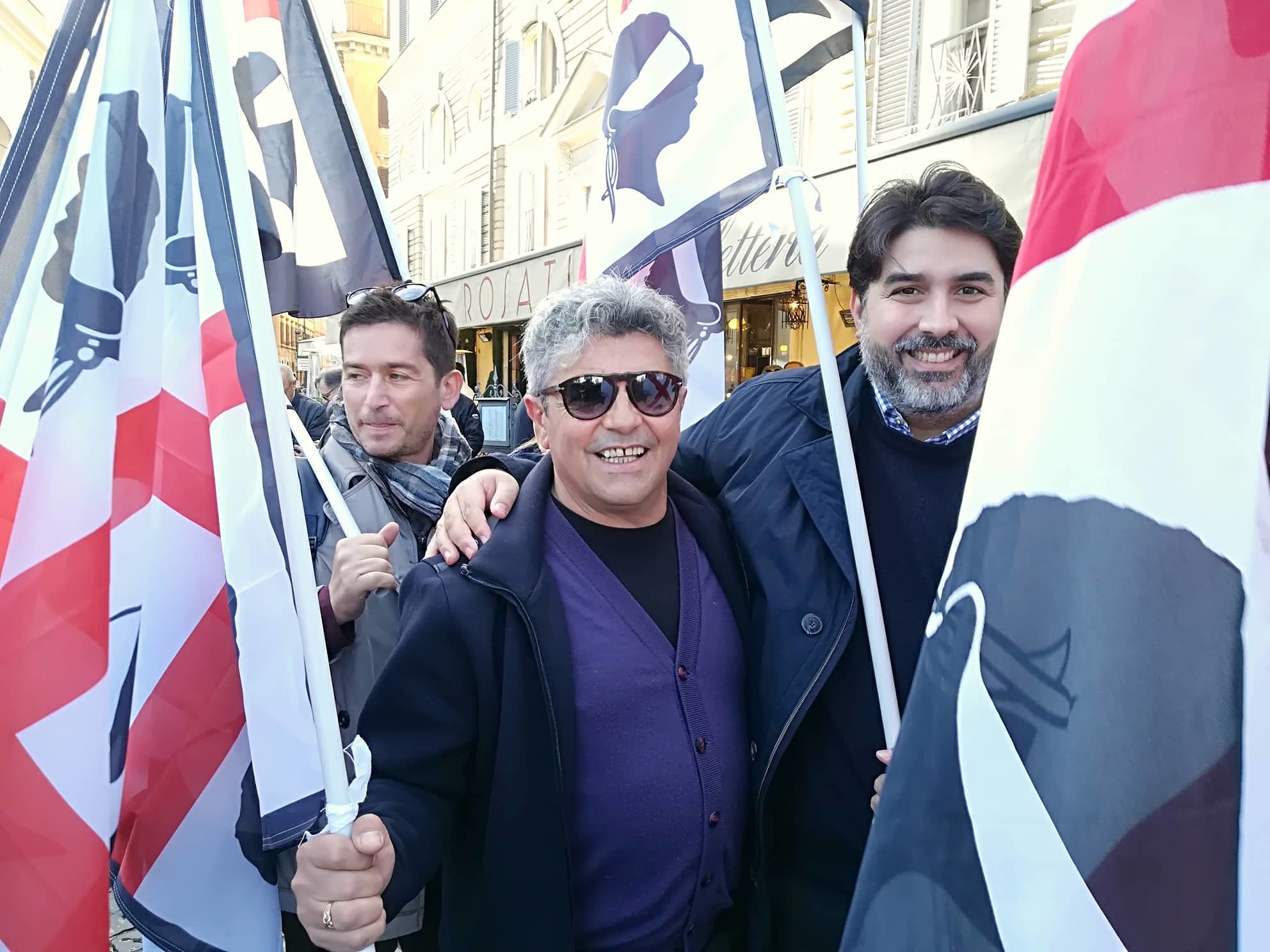 Il Psd’Az sposa la Lega: Solinas a Roma per lo show di Salvini