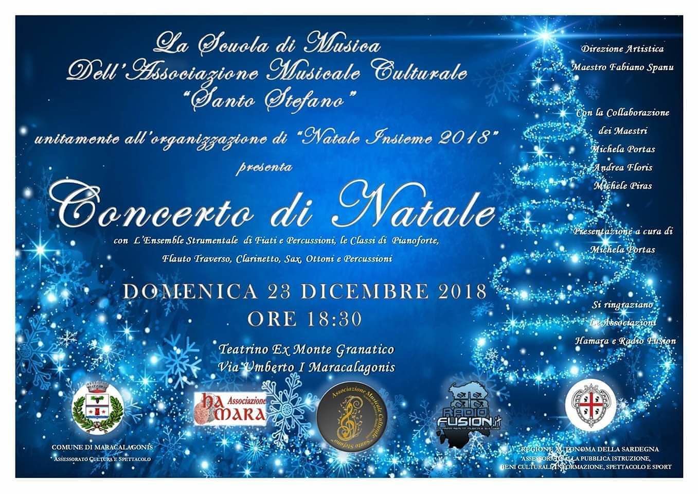 Concerto di Natale a Maracalagonis