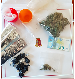 Detenzione e spaccio di droga, giovane in manette a San Giovanni Suergiu