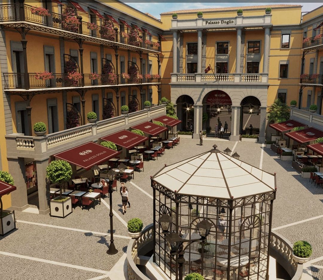 Cagliari, urban resort di lusso a palazzo Doglio: 71 camere, spa e piscina
