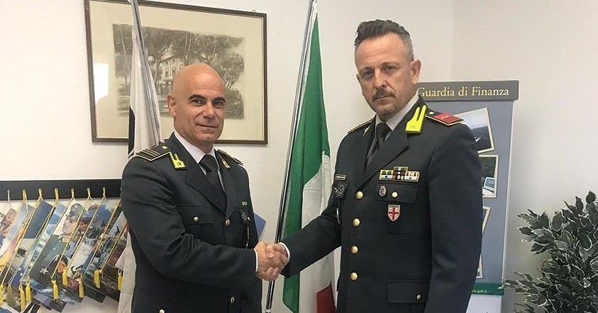 La Tenenza della Guardia di Finanza di Muravera ha un nuovo comandante: è il luogotenente Leonardo Di Blasi