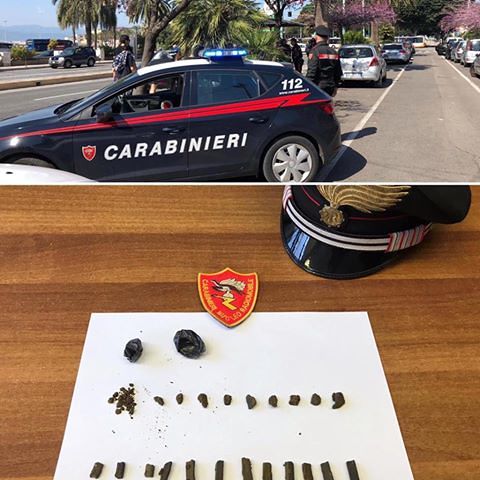 Cagliari, ancora spaccio in via Roma: i carabinieri arrestano due extracomunitari