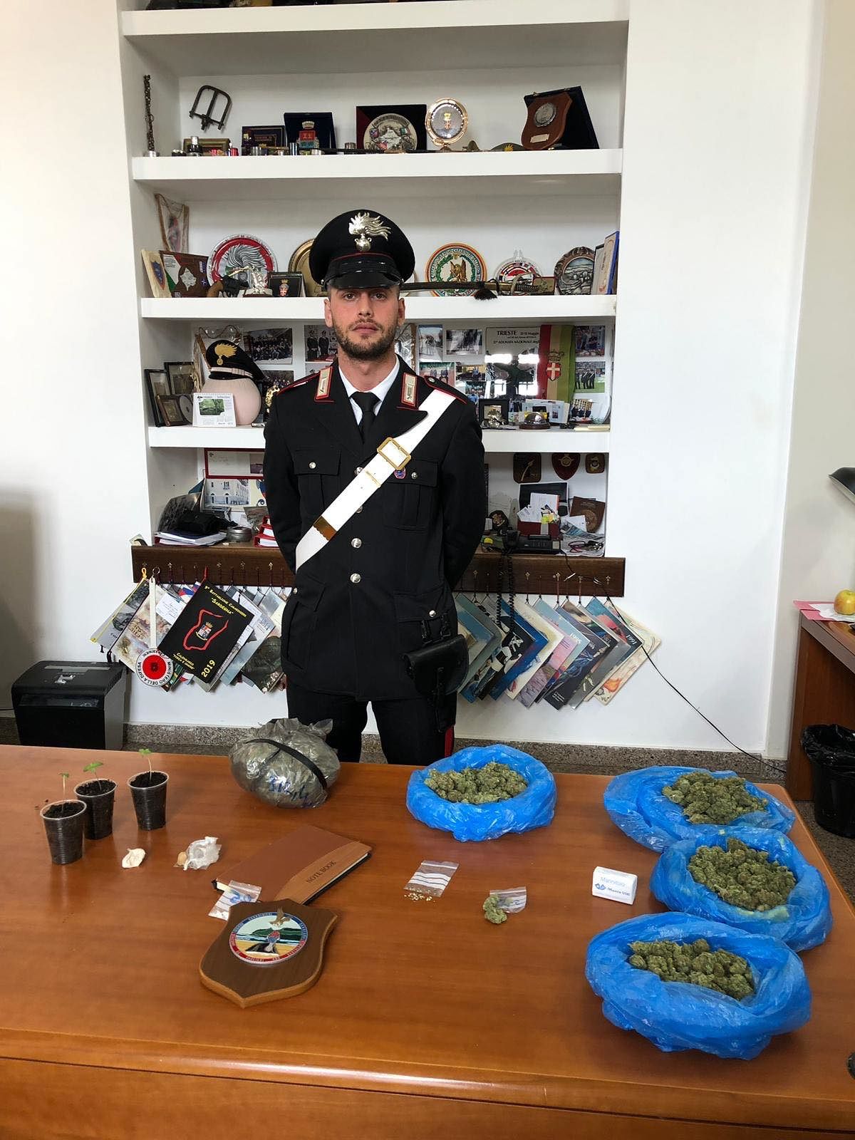 Cagliari, in casa il market della droga: in manette una 44enne a Sant’Elia