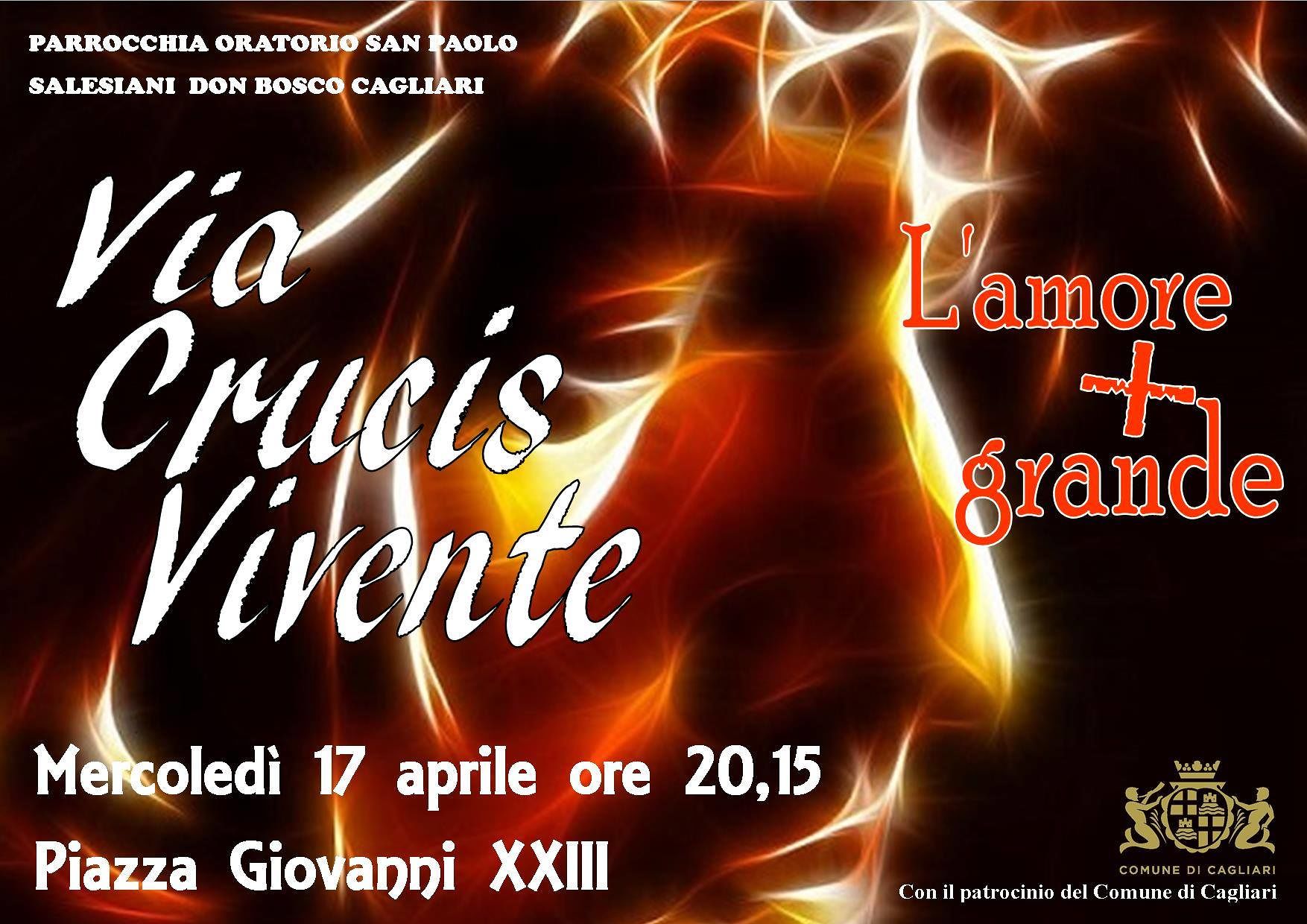 Cagliari, si rinnova in piazza Giovanni la Via Crucis vivente