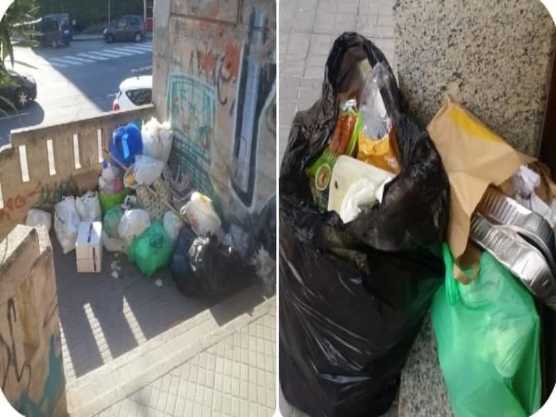 Cagliari, puzza insopportabile e gabbiani felici: il “rifiuto selvaggio” arriva anche a San Benedetto