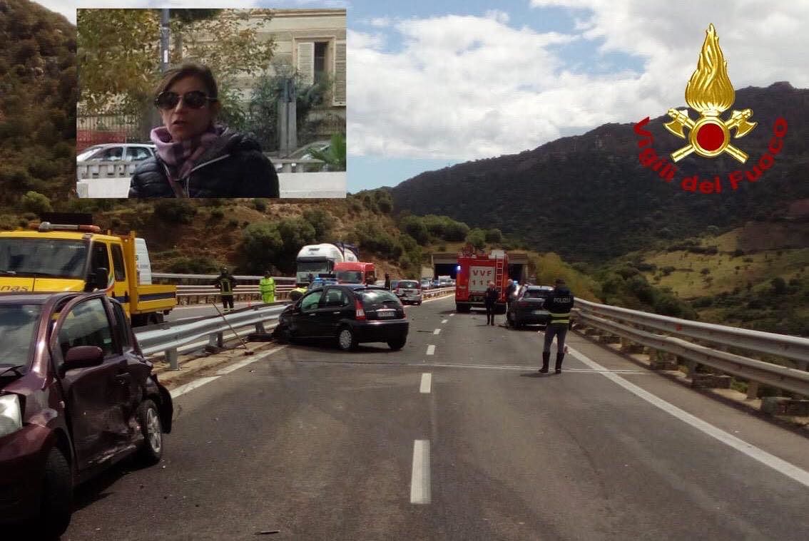 Maestra travolta e uccisa da un’auto sulla 131dcn: “Grazie Cinzia per il tempo dedicato ai nostri figli”