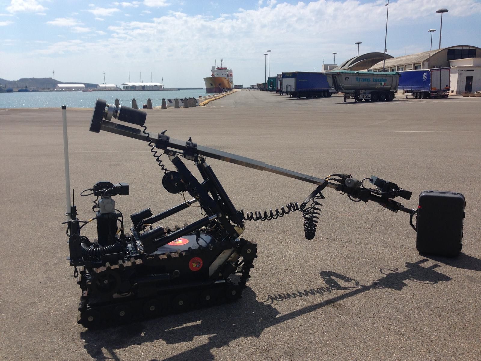 Cagliari, oggi al porto la dimostrazione dei carabinieri artificieri