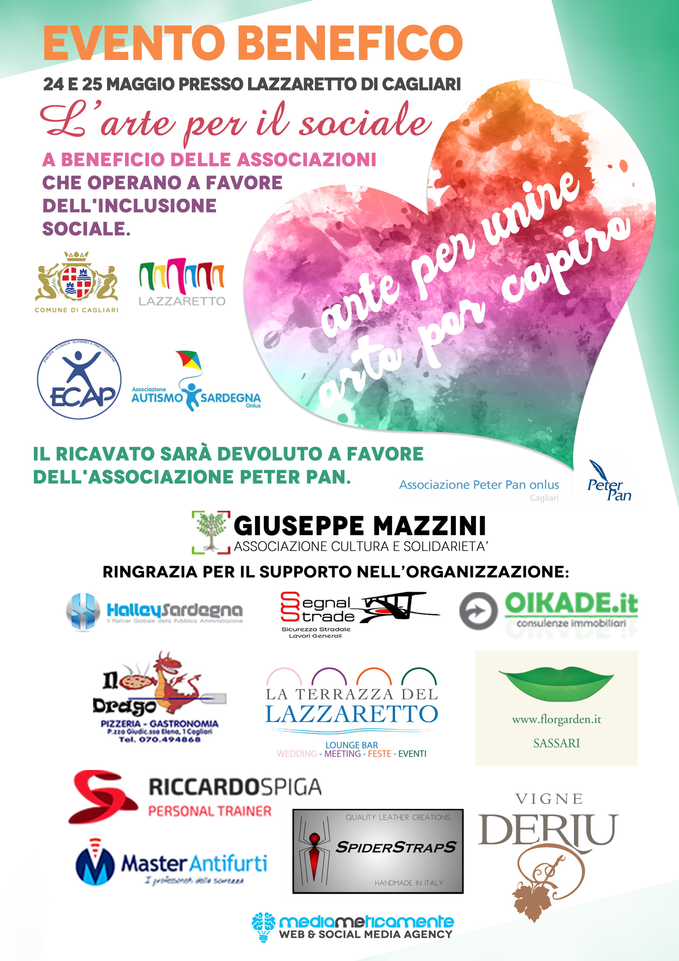 L’arte per il sociale, mostra-mercato al Lazzaretto di Cagliari