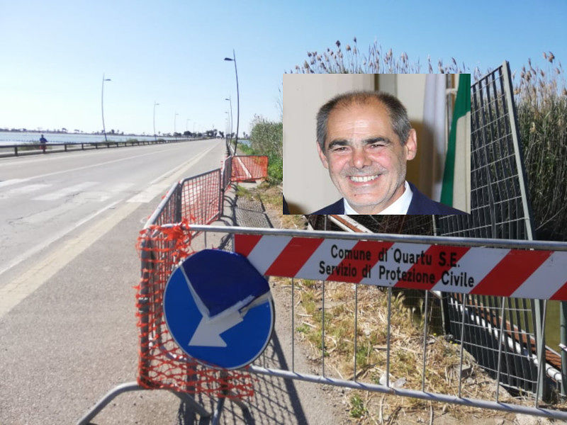 Ponte chiuso a Quartu, la proposta-choc: “Facciamo una strada dentro il parco di Molentargius”