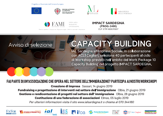 Formazione per favorire associazionismo: Acli e IAL selezionano 40 migranti per 4 workshop