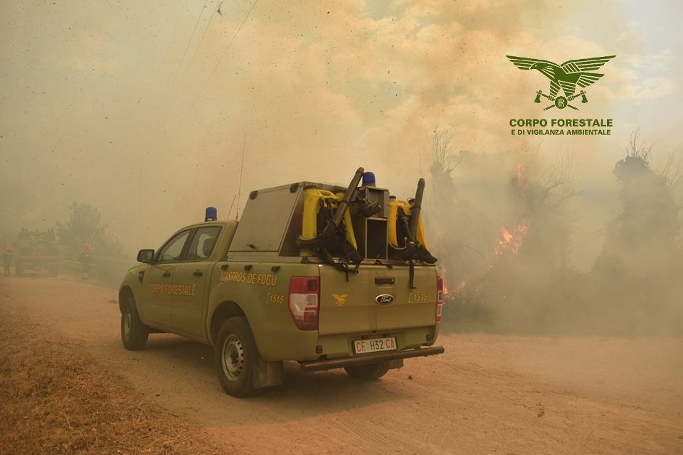L’Isola brucia ancora: sono 26 gli incendi domati oggi su tutto il territorio regionale