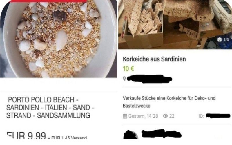 Turisti ladri di sabbia e conchiglie in Sardegna: “Tutto rivenduto su internet, intollerabile”