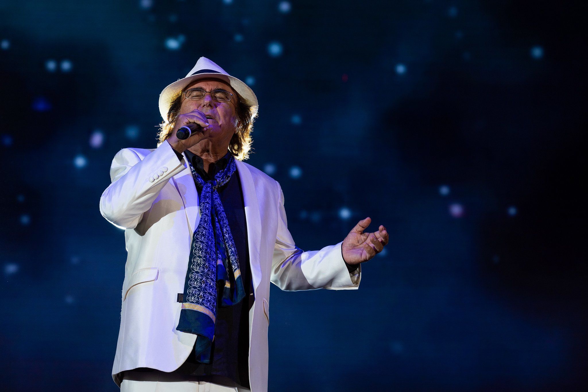 Al Bano torna sul palcoscenico della Forte Arena