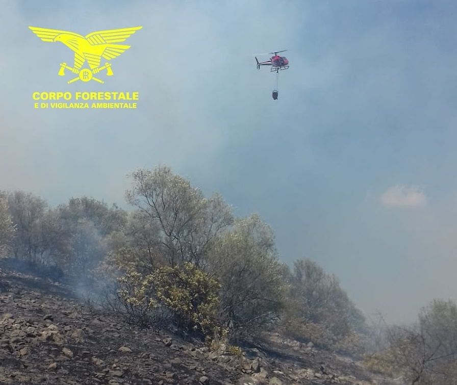 La Sardegna continua a bruciare: tre incendi a Narcao, Calangianus e Orune