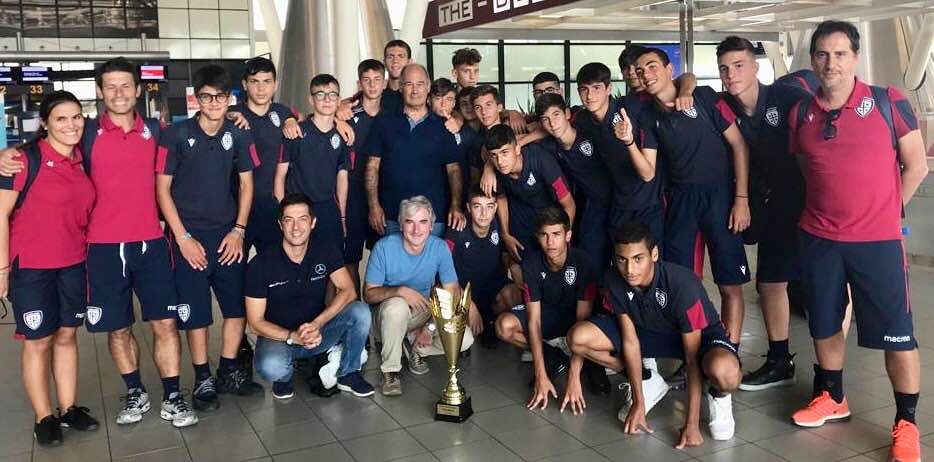 Il Cagliari Calcio Under 15 vincitore anche quest’anno a Sofia