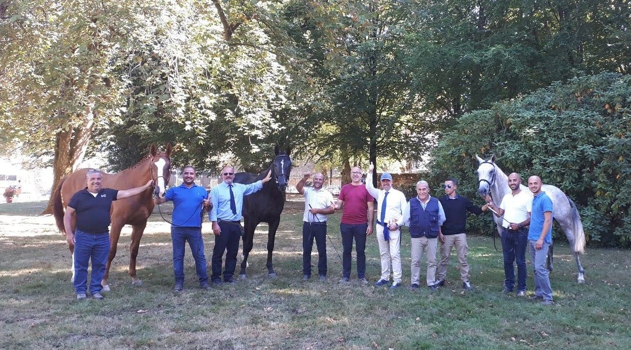 Successo del puledro sardo Braveheart de La Folgore in Francia