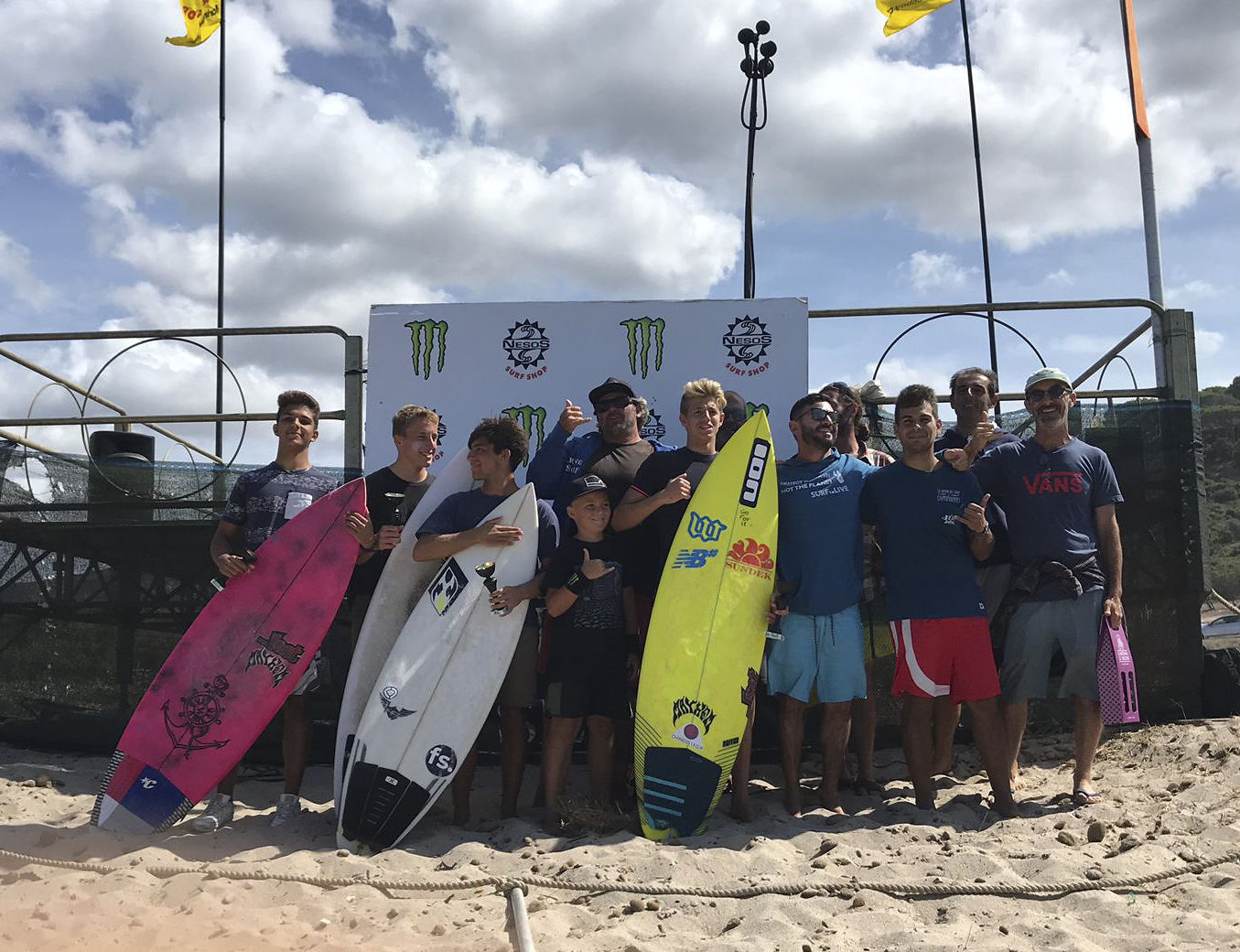 Surf, si è concluso il contest Nesos king of grommets