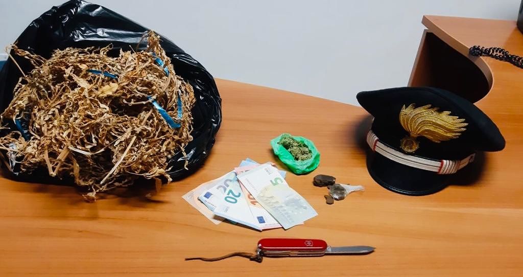 Pizzaiolo arrestato per droga a Pirri, in casa hashish e marijuana
