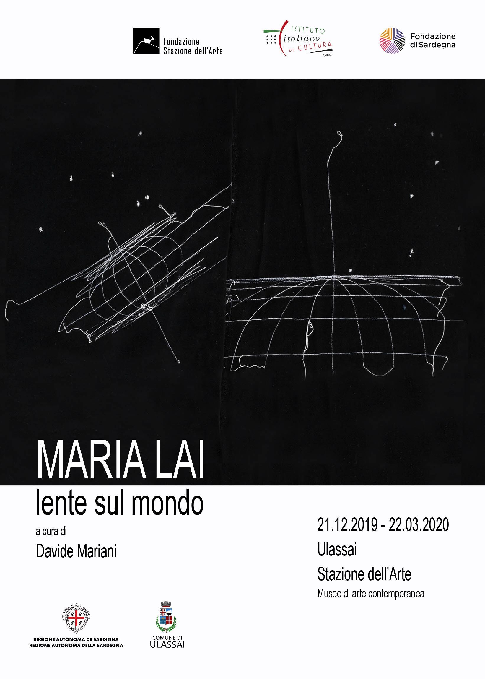 Il filo che lega Ulassai a Parigi: Maria Lai “Lente sul mondo” inaugura il 21 dicembre