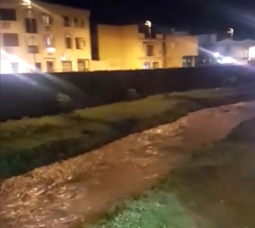 Fiumi straripati a Sestu, l’allarme del Comune: “Massima allerta a Piscina Matzeu”