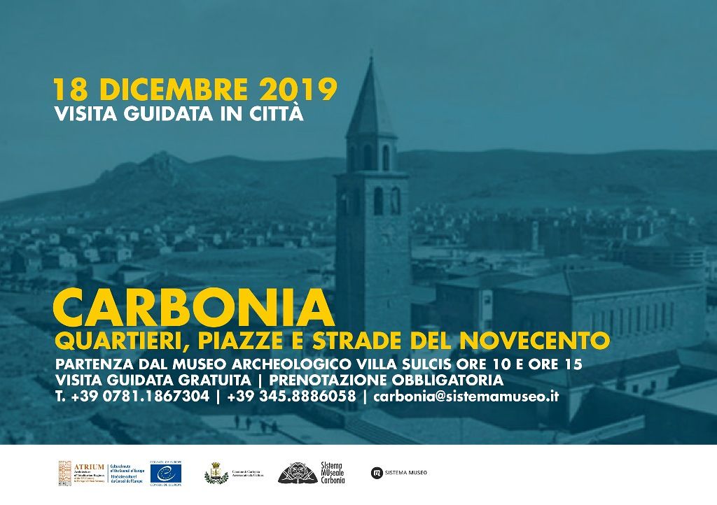 Per il compleanno di Carbonia visite guidate in città