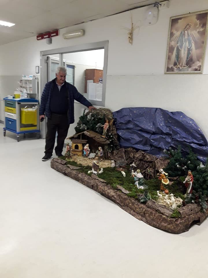Cagliari, il presepe al Brotzu per tutti i malati: una luce nel mondo della buona sanità