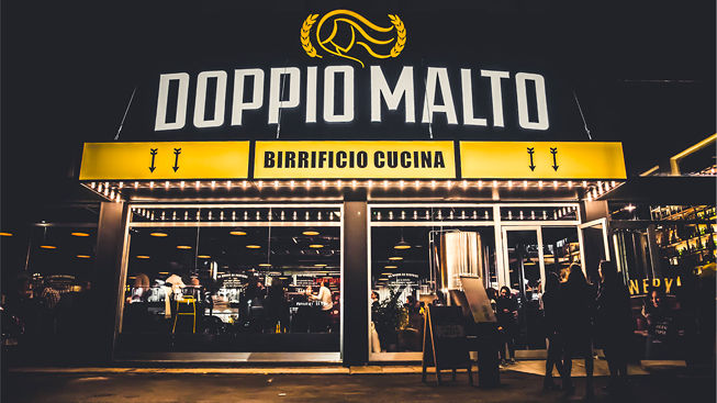 Doppio Malto: dal lunedì al giovedì a pranzo e a cena la seconda birra è gratis!