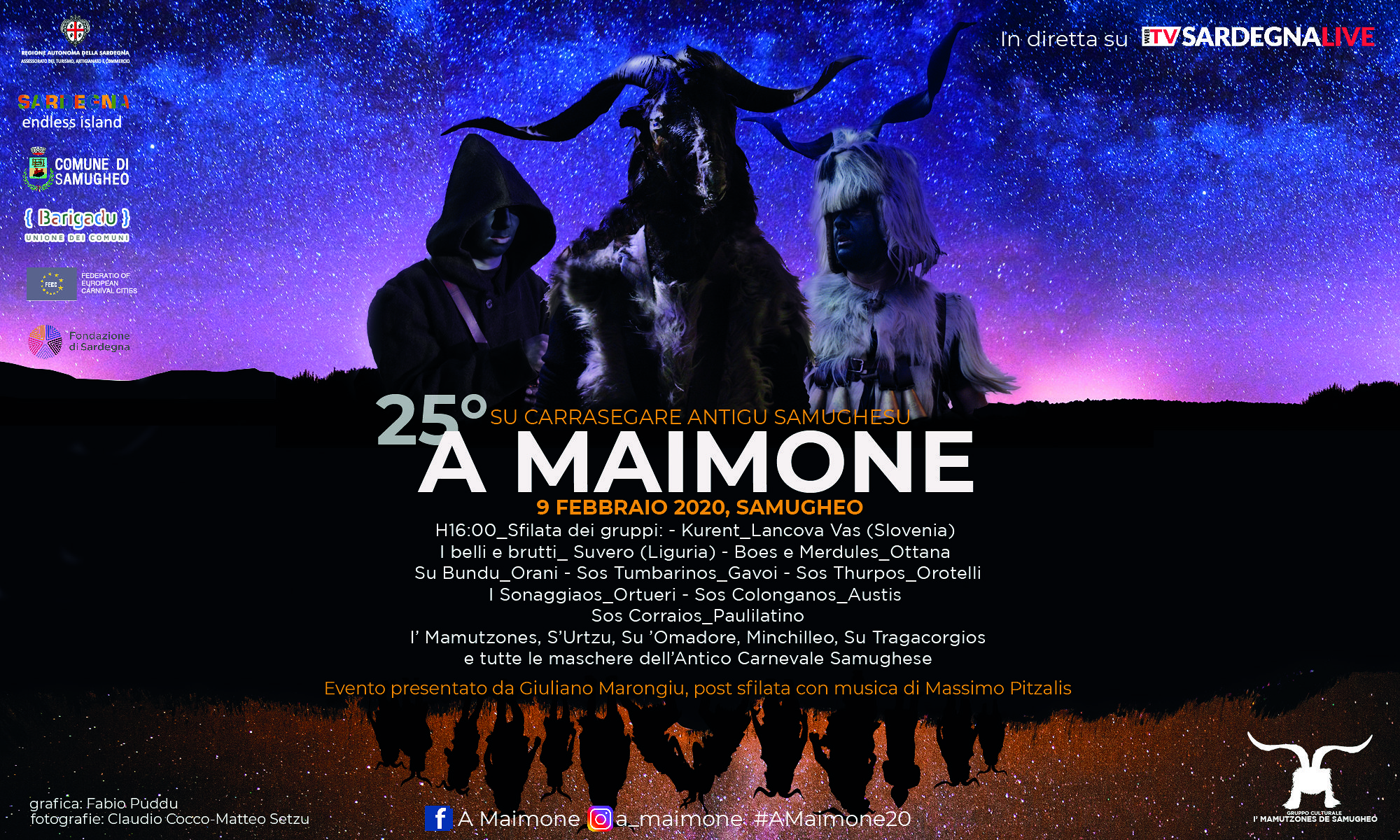 A Samugheo è tempo di Carnevale: il 9 Febbraio ritorna “A Maimone”