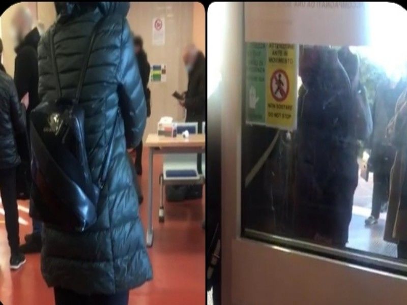 Cagliari, maxi coda davanti all’Oncologico: tutti in fila per i controlli contro il Coronavirus