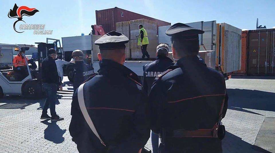 Stop ai container in partenza per la Liguria, Solinas: “Tutto il materiale sanitario resta in Sardegna”