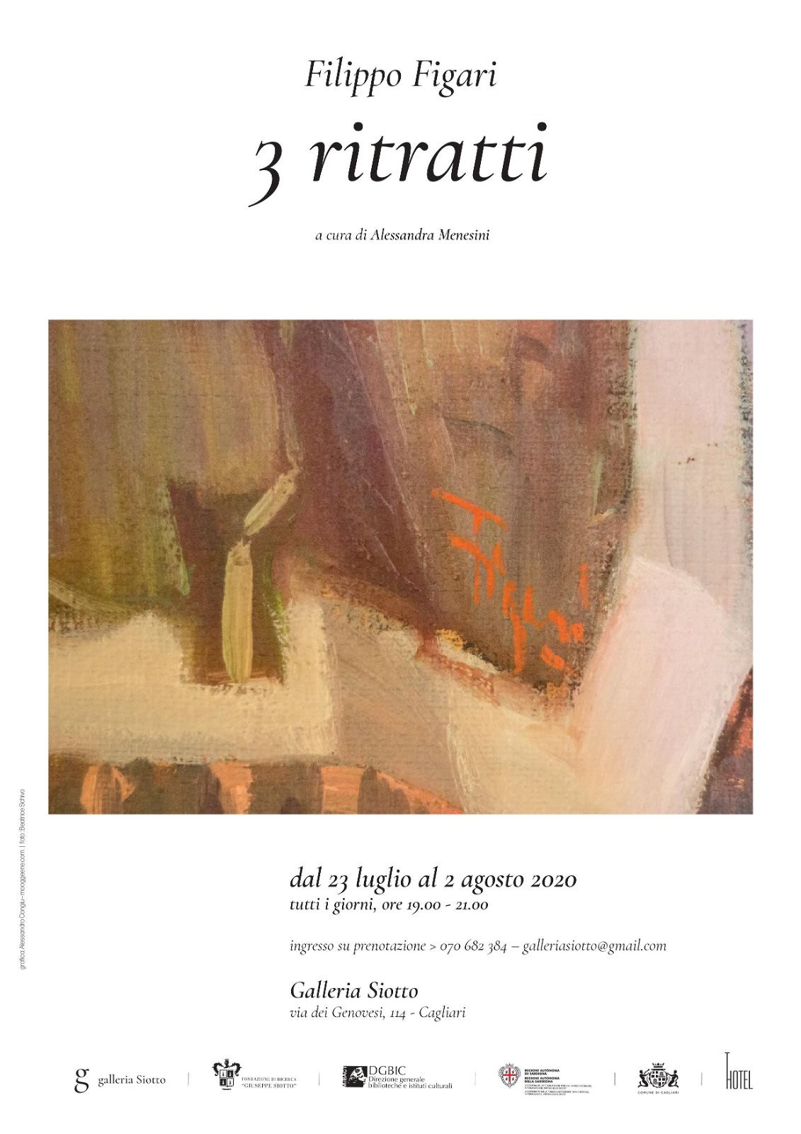 “3 ritratti”, la Galleria Siotto riapre al pubblico con le opere di Filippo Figari